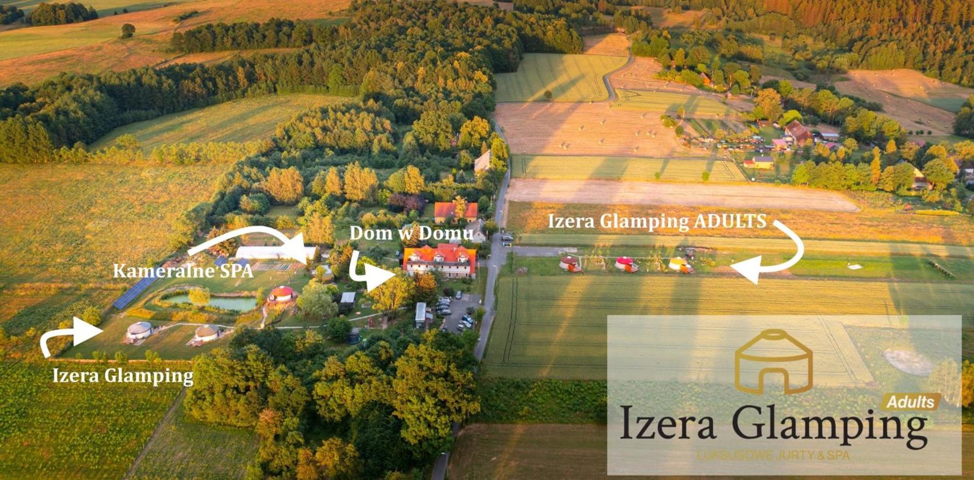 Dom W Domu - Izera Glamping Bed & Breakfast Gajowka  Dış mekan fotoğraf