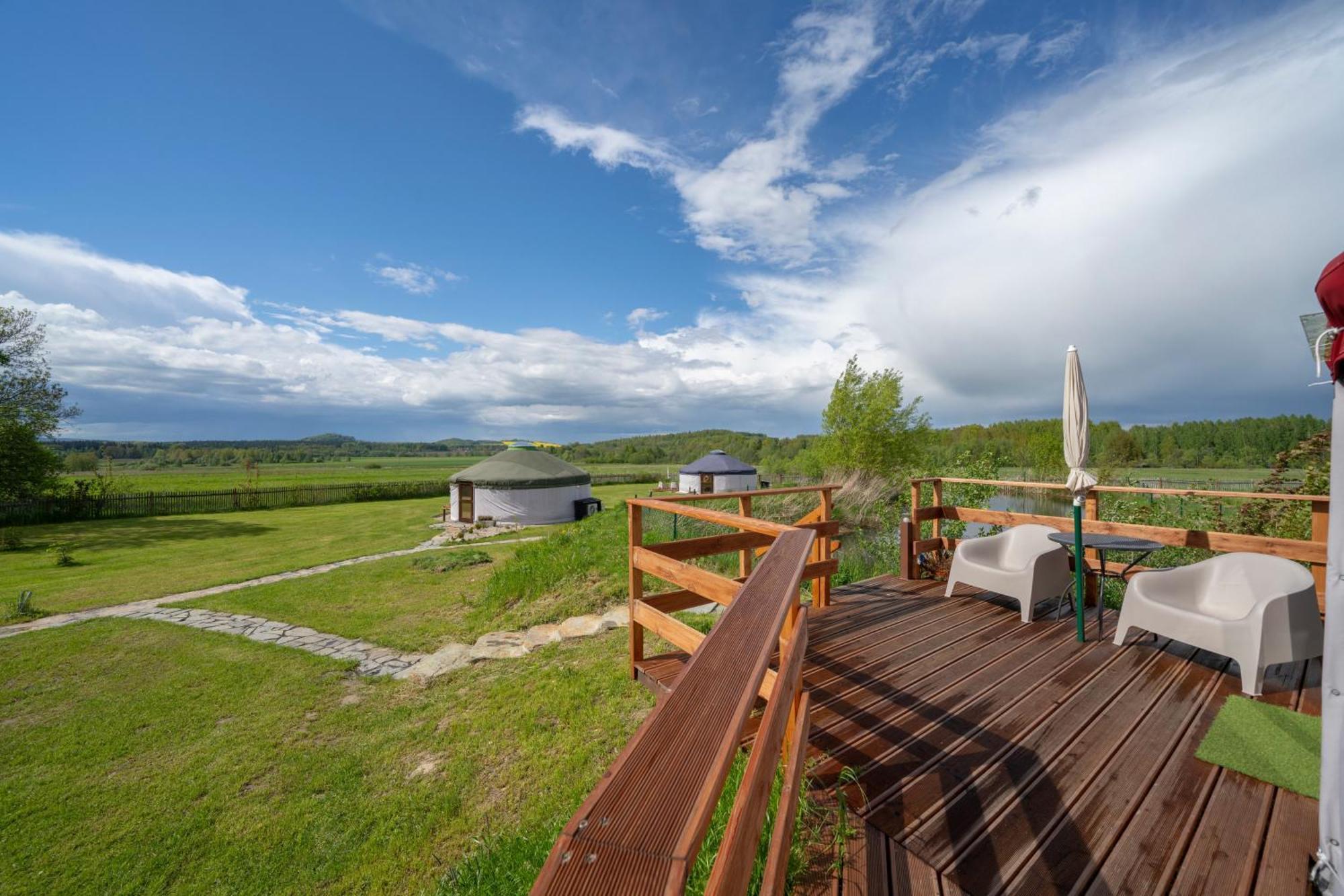 Dom W Domu - Izera Glamping Bed & Breakfast Gajowka  Dış mekan fotoğraf